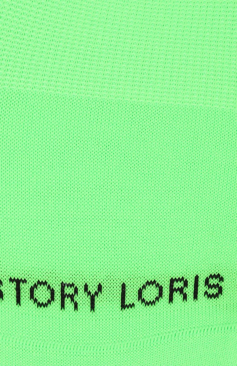 Детские подследники STORY LORIS салатового цвета, арт. 6631/29/32 | Фото 2 (Материал сплава: Проставлено; Материал: Текстиль, Синтетический материал; Нос: Не проставлено)