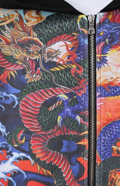 Хлопковая толстовка с капюшоном BALMAIN, арт. 6L4660/LD220/4-10, фото 3