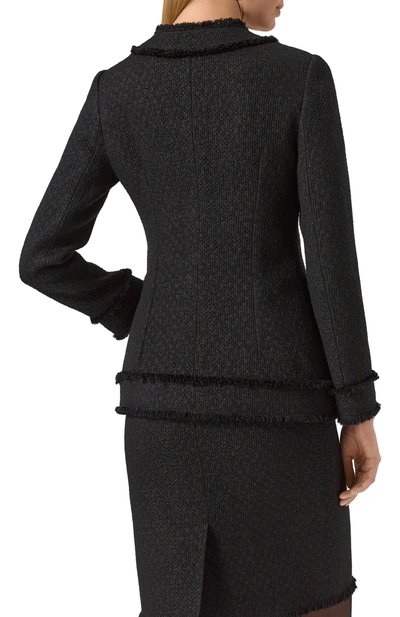 Жакет из шерсти и вискозы DOLCE & GABBANA, арт. F2940T/GDCLW, фото 4