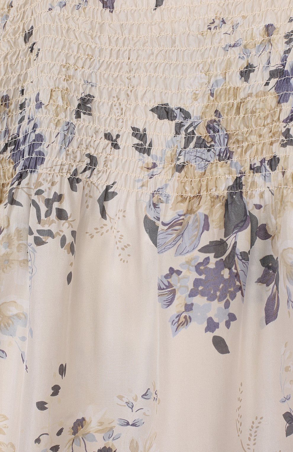 Шелковое платье с принтом на тонких бретельках TWINSET, арт. GS82E1/12A-16A, фото 3