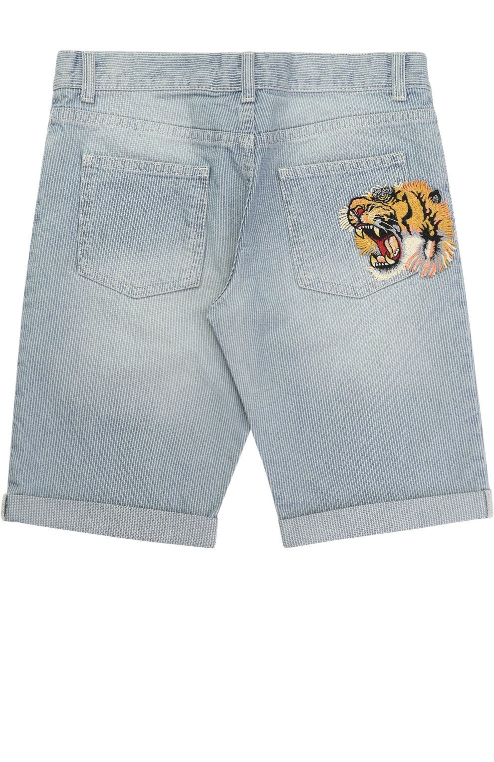 Шорты из денима с аппликацией GUCCI, арт. 453315/XR388, фото 2