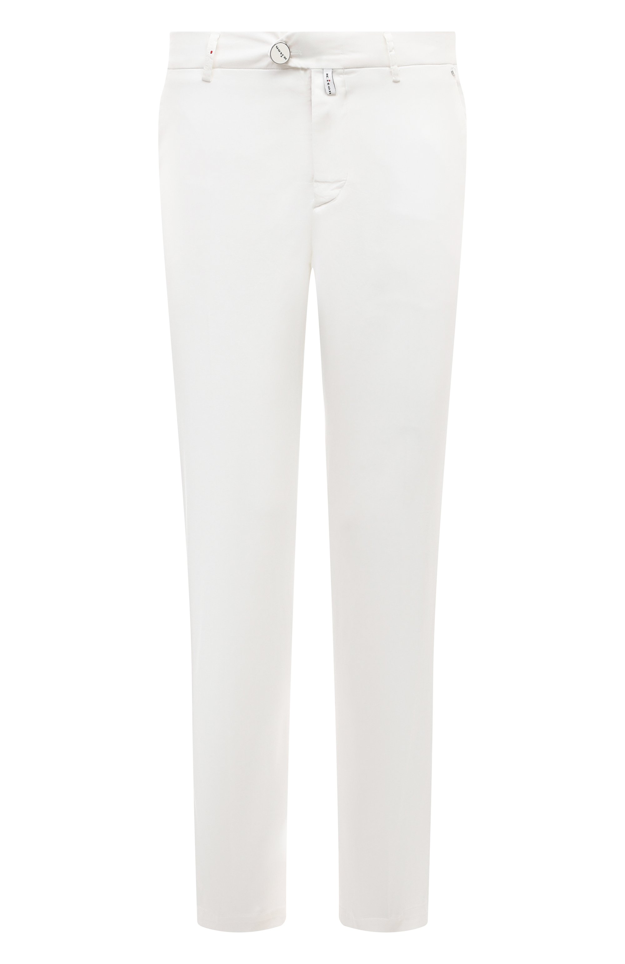 Брюки из хлопка и шелка KITON, арт. UFPPEK0606D, фото 1