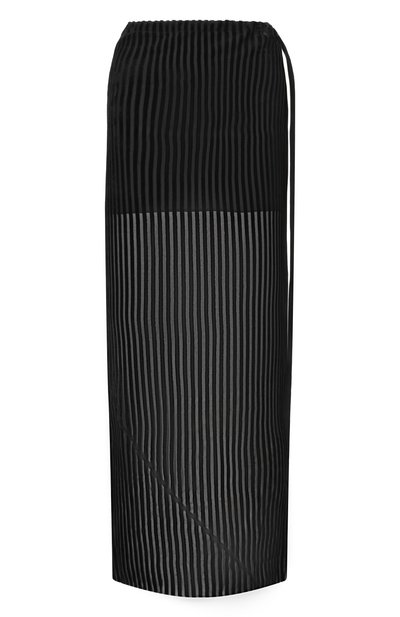 Женская юбка из вискозы и шелка ANN DEMEULEMEESTER, арт. B0010457/FA714