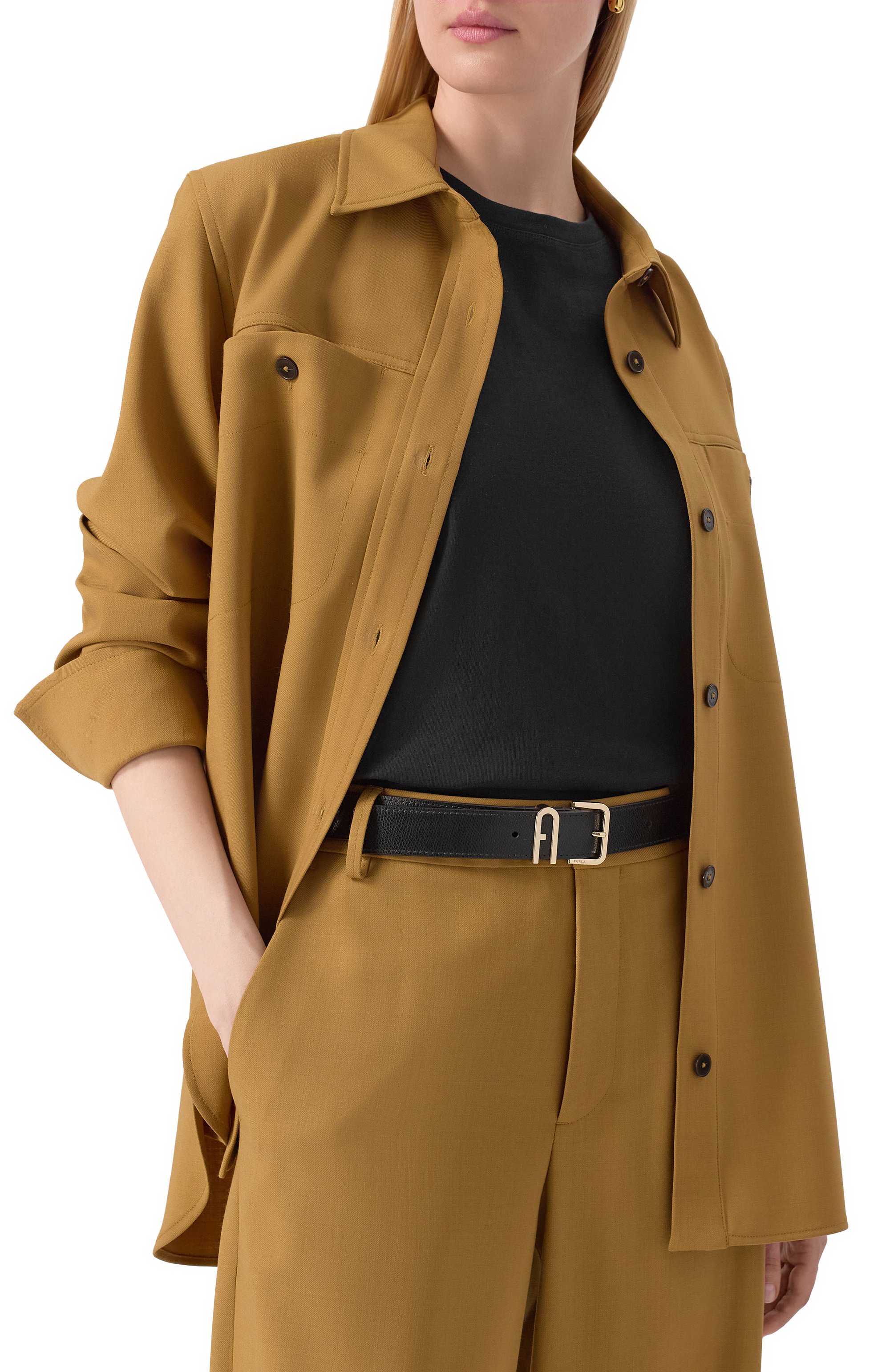 Кожаный ремень FURLA, арт. WC00078/ARE000, фото 2