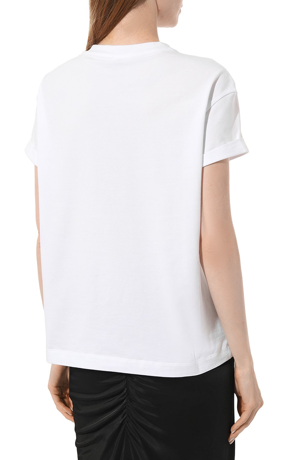 Хлопковая футболка BRUNELLO CUCINELLI, арт. MPT18BD400, фото 4