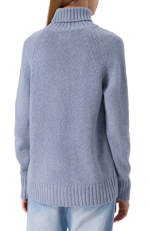 Шерстяной свитер Zadig and Voltaire KWSW02823 Голубой  KWSW02823 Фото 4