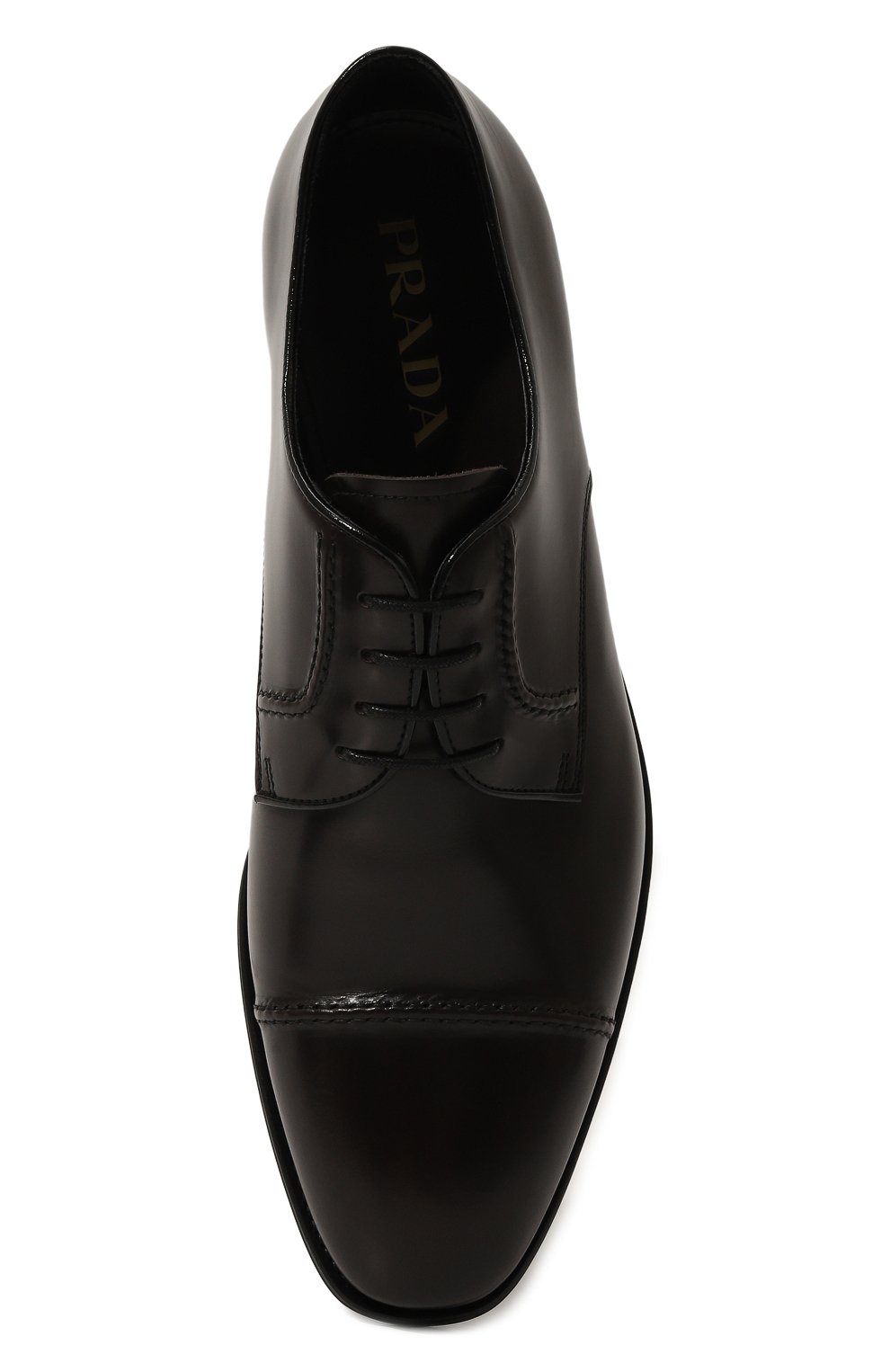 Кожаные дерби PRADA, арт. 2EB184-ZJY-F0192, фото 6