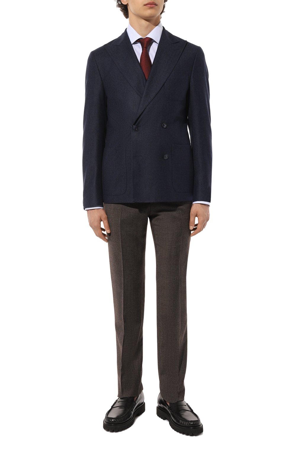 Хлопковая сорочка KITON, арт. UCIH0869013, фото 2