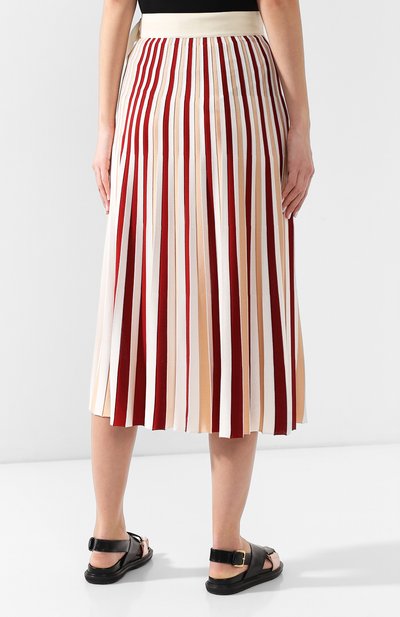 Юбка-миди MONCLER разноцветного цвета по цене 82100 руб., арт. E1-093-96504-00-999EH, фото 4 Юбка-миди MONCLER, арт. E1-093-96504-00-999EH, фото 4