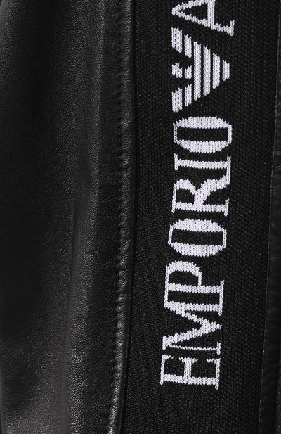 Кожаный бомбер EMPORIO ARMANI, арт. 21B5DP/21P5D, фото 5