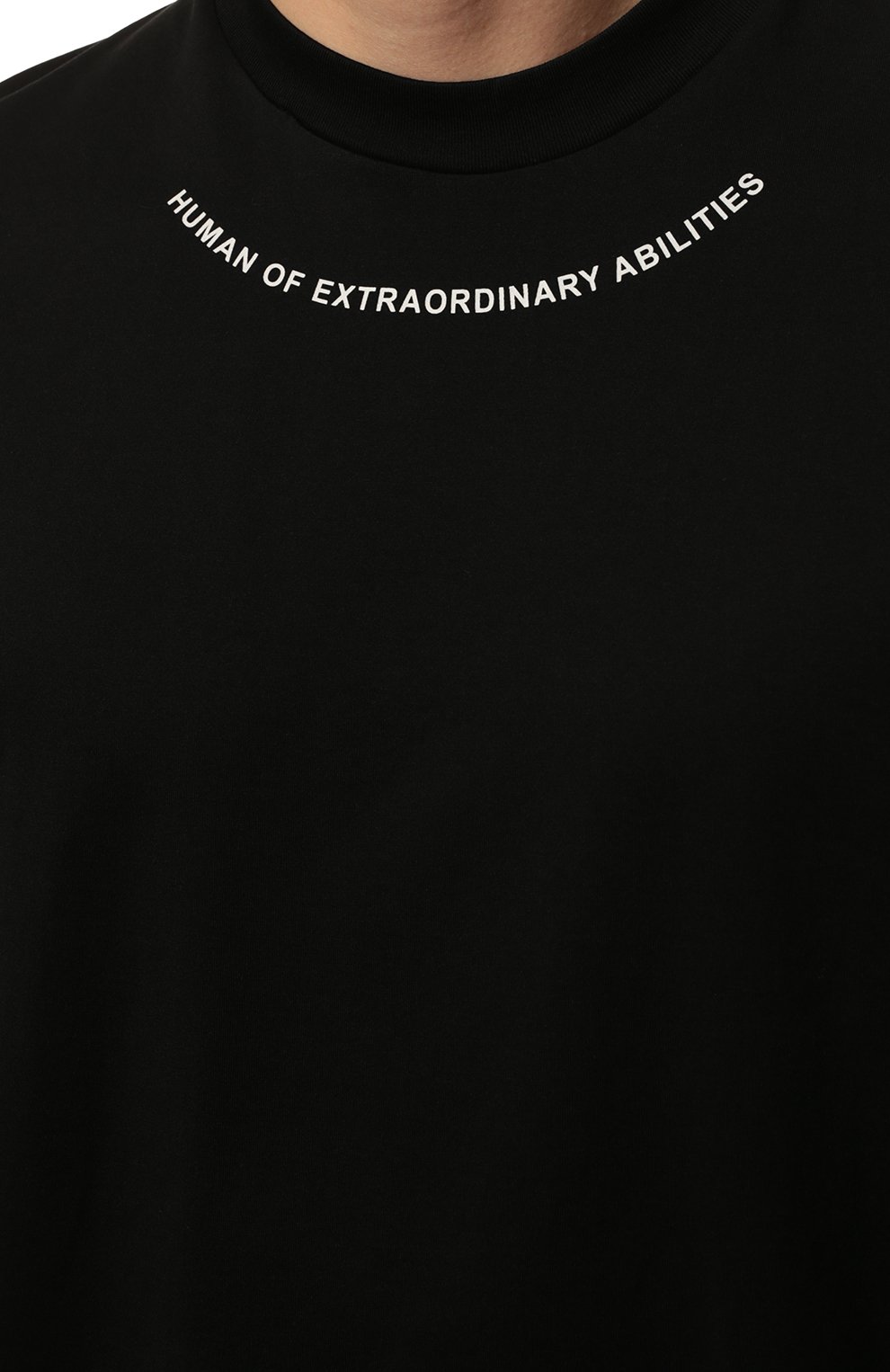 Хлопковая футболка NEIL BARRETT, арт. PBJT105S T508S, фото 5