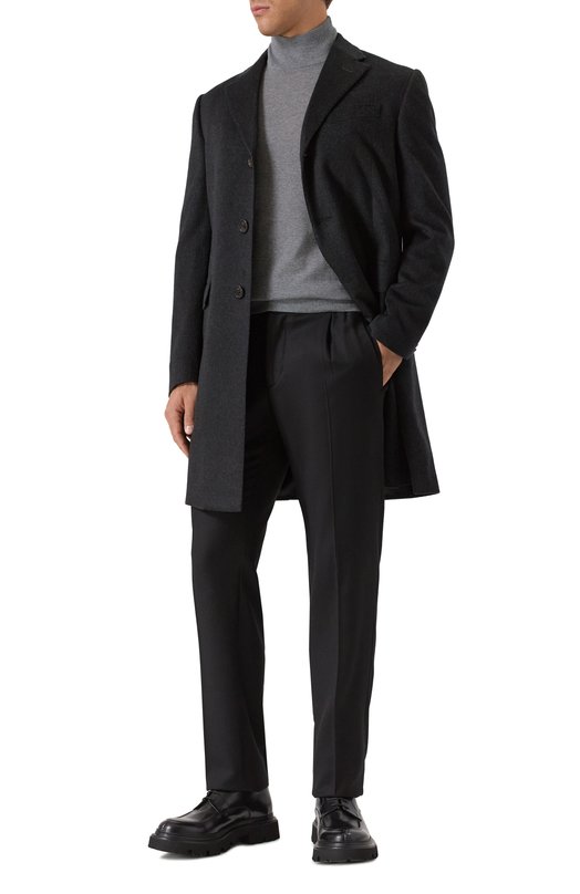 Кашемировое пальто Corneliani 261403-2612098 Серый  261403-2612098 Фото 2
