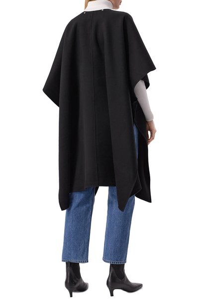 Шерстяной кейп TOTEME, арт. 251-WR04321-FB0006, фото 4