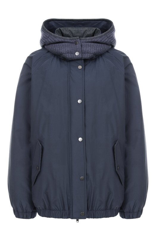 Пуховая куртка Brunello Cucinelli MG5017852 Синий MG5017852