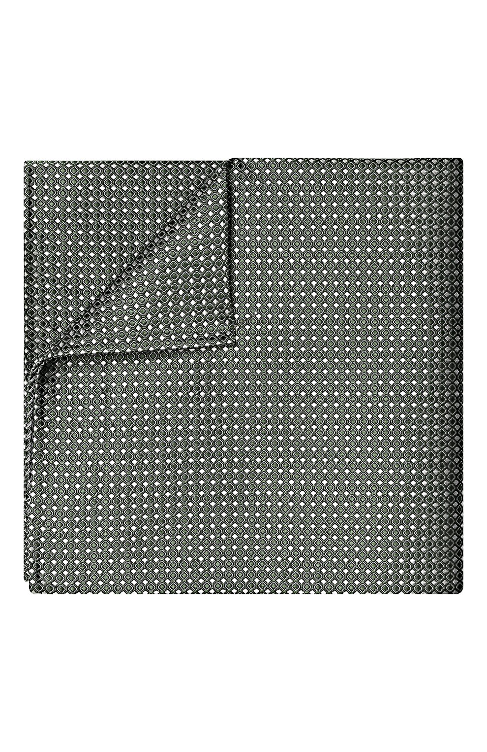 Шелковый платок GIORGIO ARMANI зеленого цвета по цене 11850 руб., арт. 360023/9P931, фото 1 Шелковый платок GIORGIO ARMANI, арт. 360023/9P931, фото 1