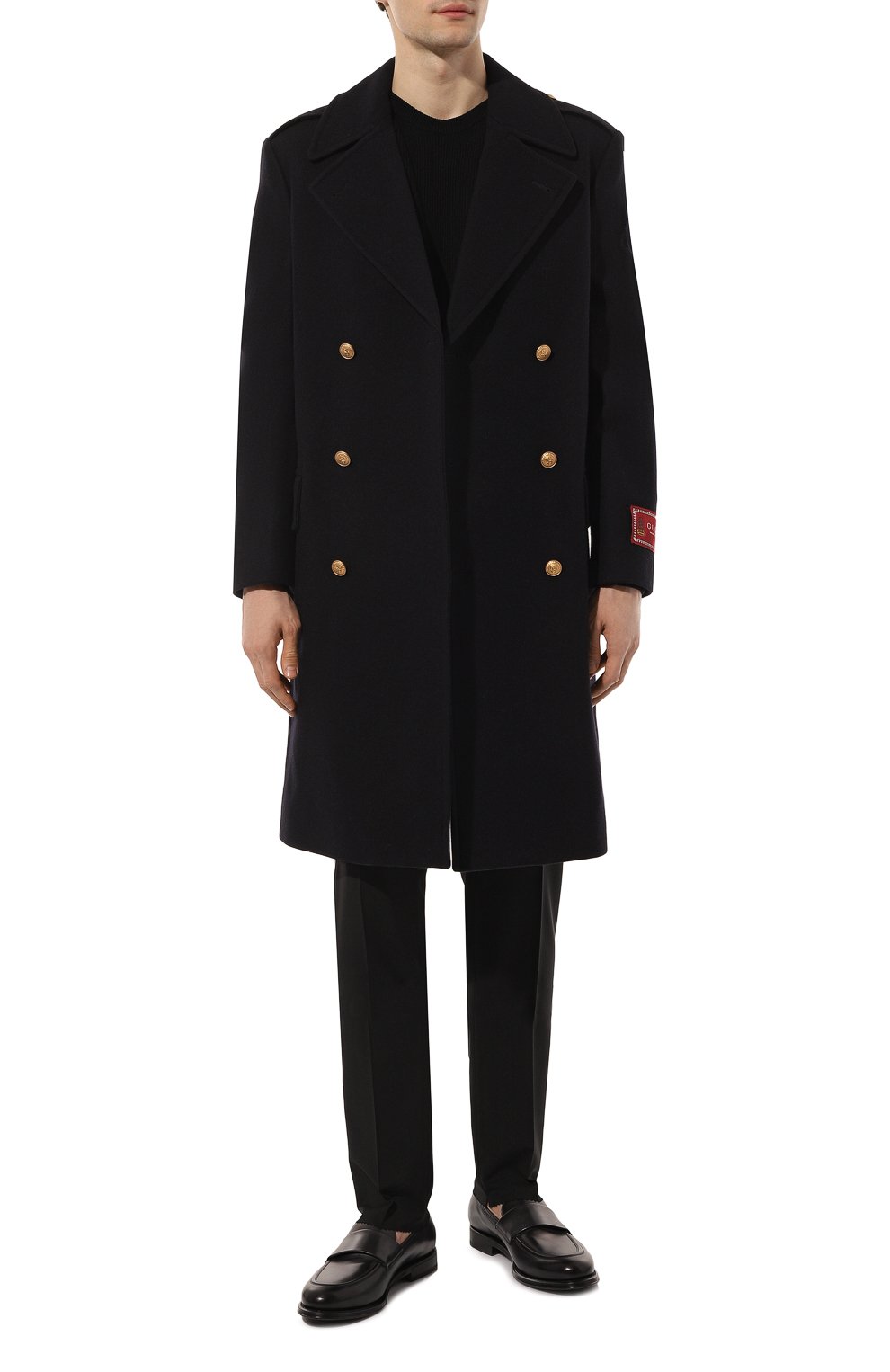 Шерстяное пальто GUCCI, арт. 676487 ZAAD3, фото 2