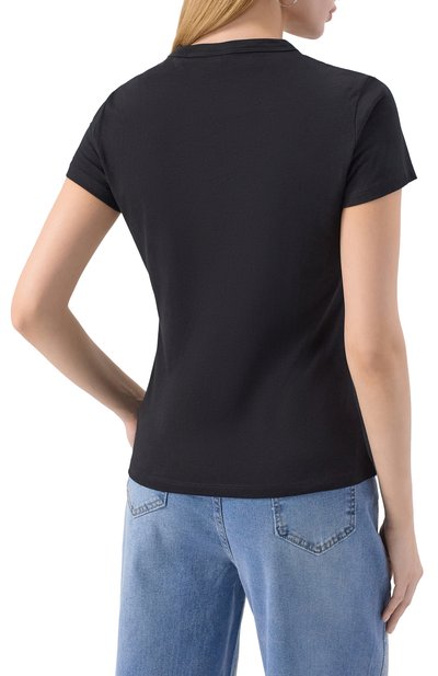 Хлопковая футболка BOSS ORANGE, арт. 50545287, фото 4