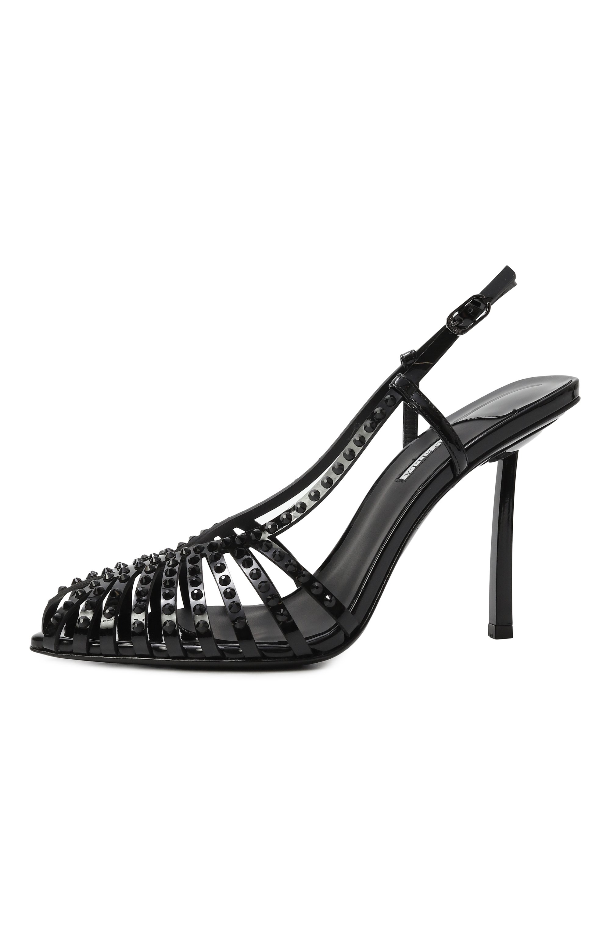 Лакированные босоножки cage 100 LE SILLA, арт. 3404C090BYPPKAB, фото 4