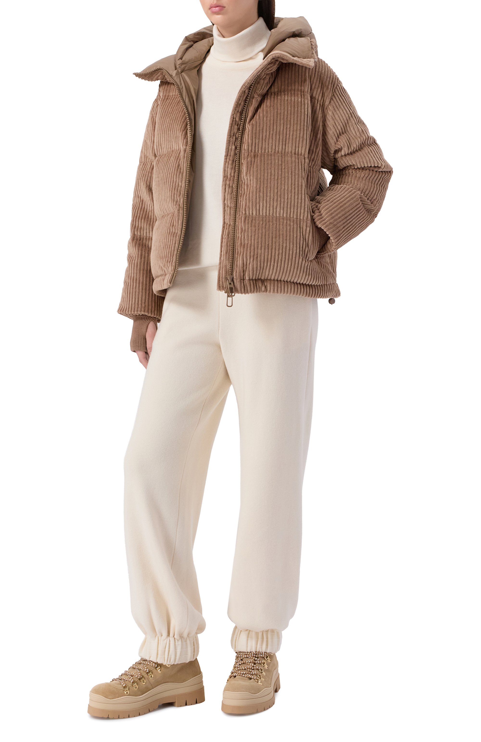 Вельветовый пуховик DUNO, арт. L0RA/TURES, фото 2