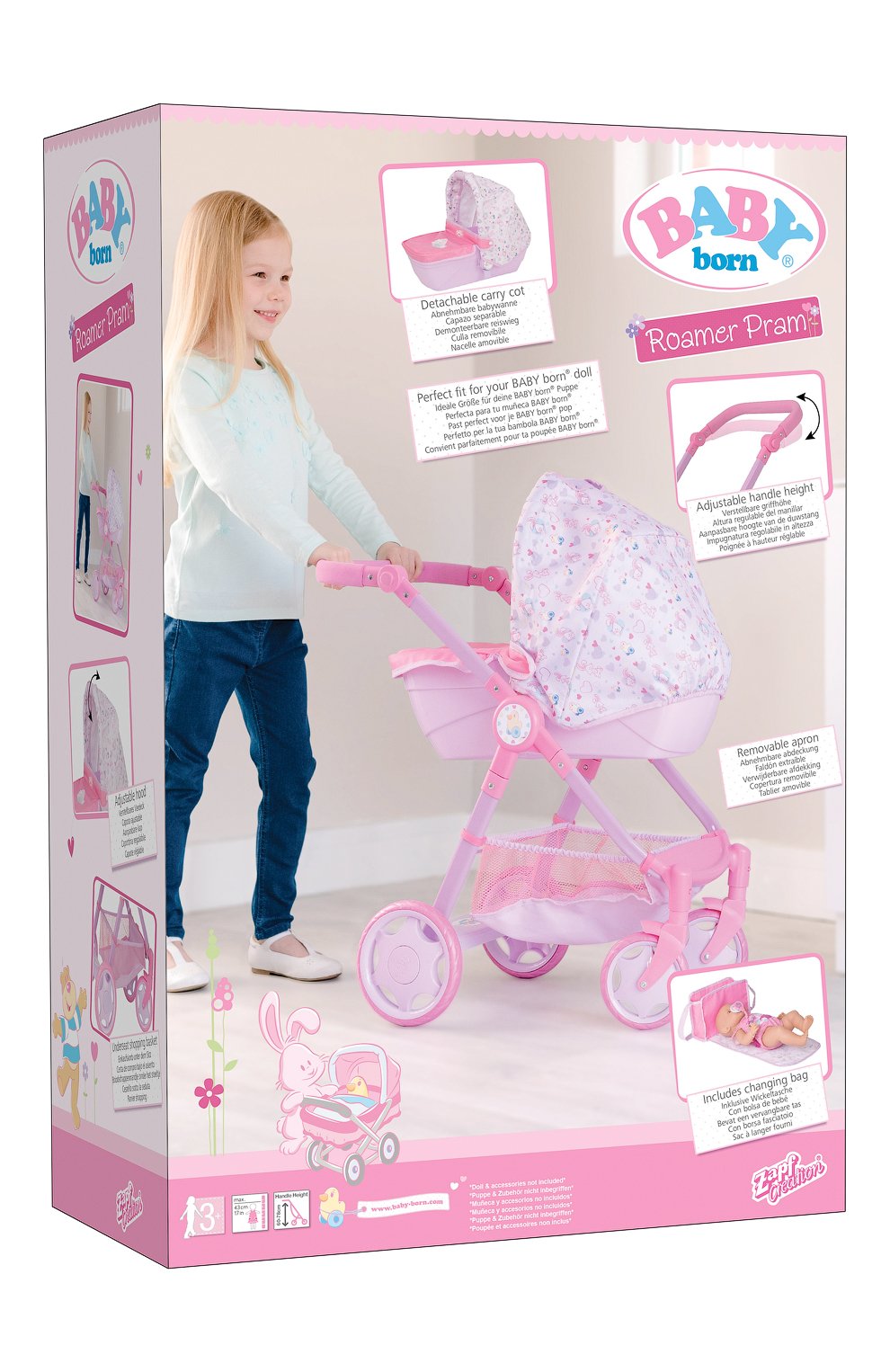 Игрушка baby born коляска ZAPF CREATION, арт. 1423577, фото 5