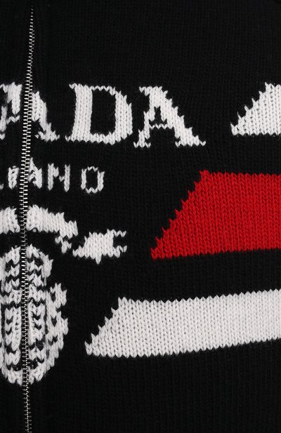 Пуховик из шерсти и кашемира PRADA, арт. SGC017-10PA-F0002-212, фото 5