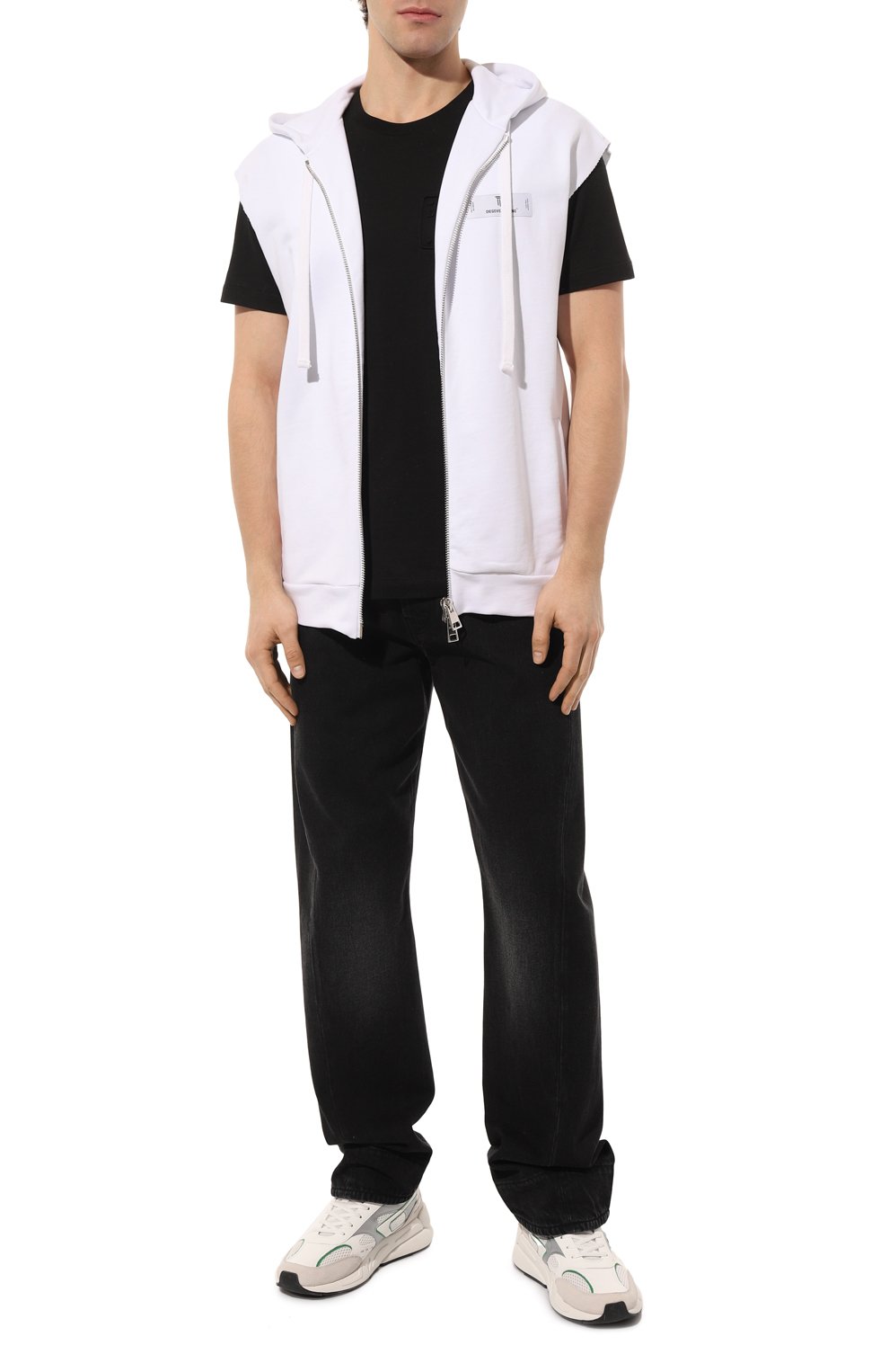 Хлопковый жилет DIEGO VENTURINO, арт. D3S3FLSZW0W, фото 2