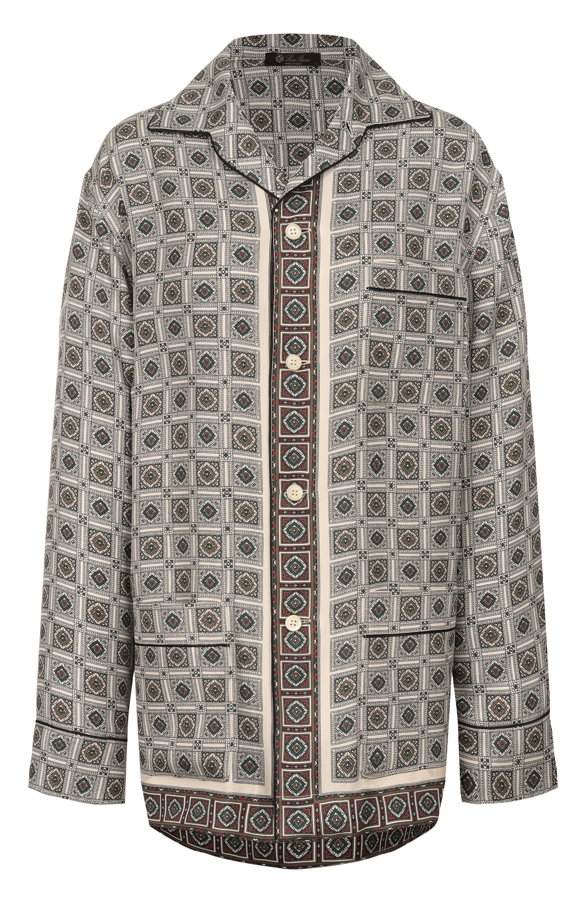 Шелковая рубашка LORO PIANA, арт. FAP8299, фото 1