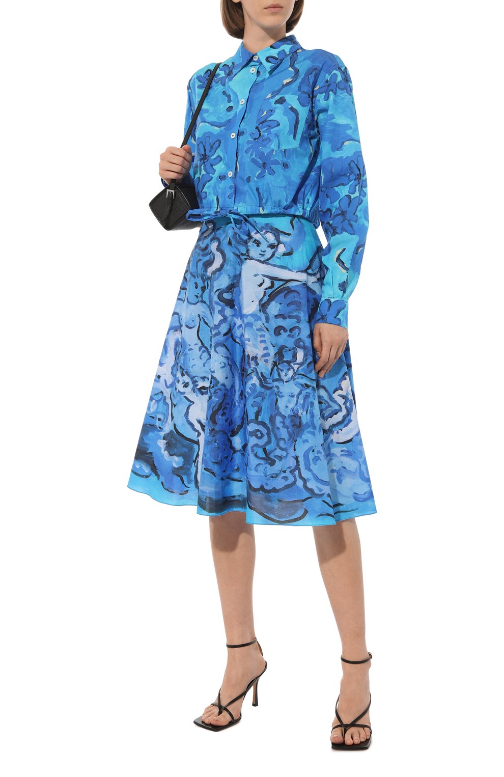 Хлопковая рубашка MARNI, арт. CAMA0526A0/UTC230, фото 2