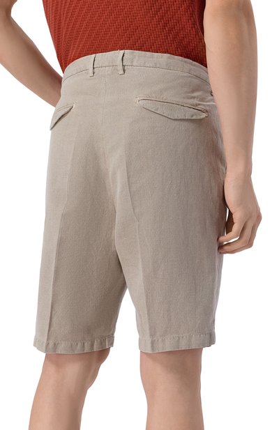 Шорты изо льна и хлопка ANDREA CAMPAGNA, арт. T0UL0NAC/300145, фото 4