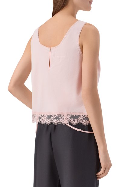 Топ из вискозы и хлопка MM6, арт. S52NC0357/M35731, фото 4