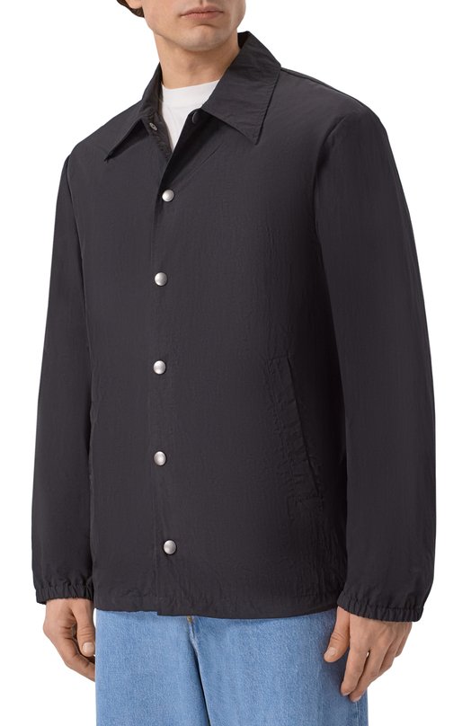 Куртка-рубашка Dries Van Noten 020575/3313 Чёрный  020575/3313 Фото 3