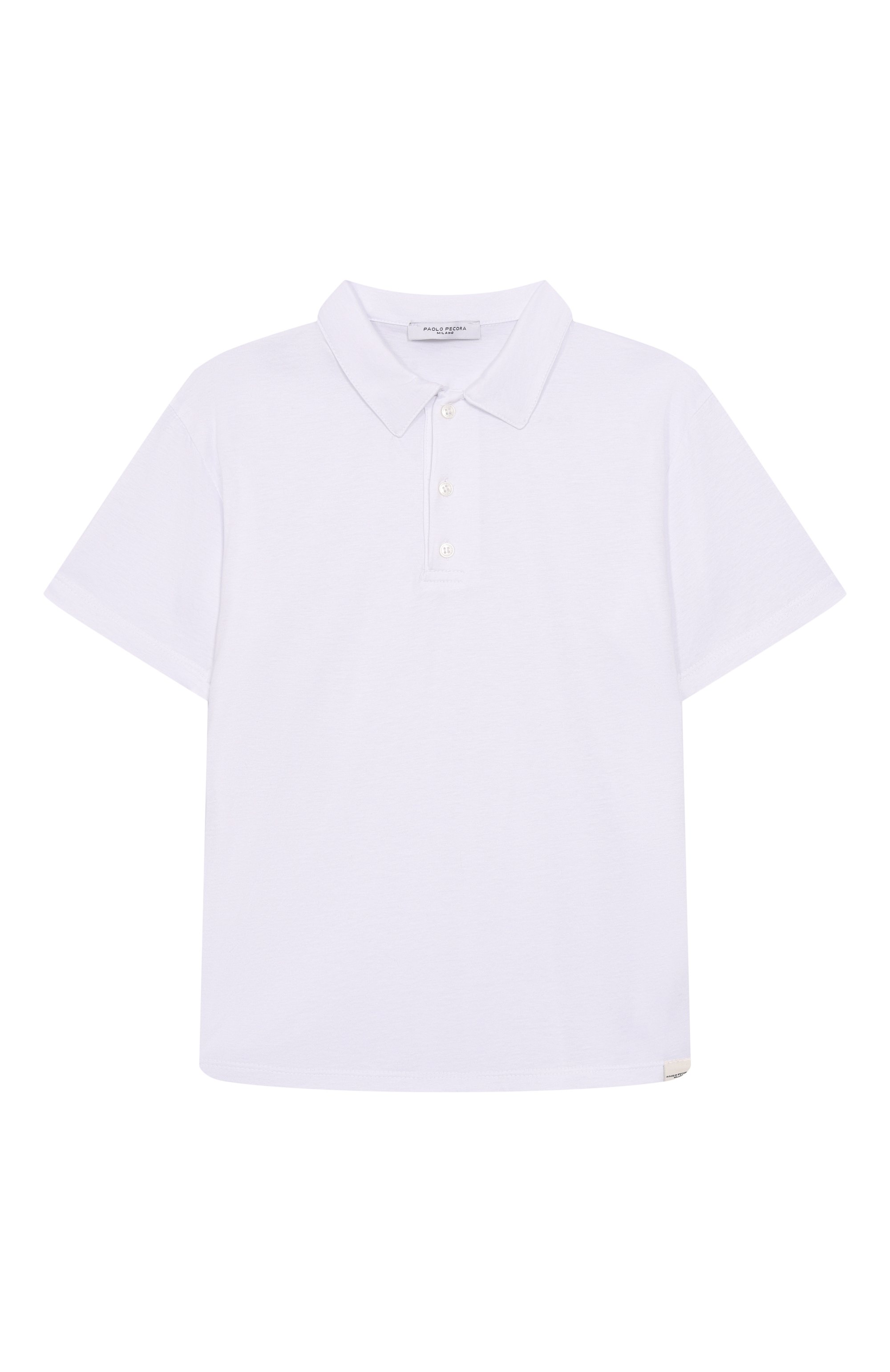 Поло из хлопка и вискозы PAOLO PECORA MILANO, арт. PP3975/6-12, фото 1