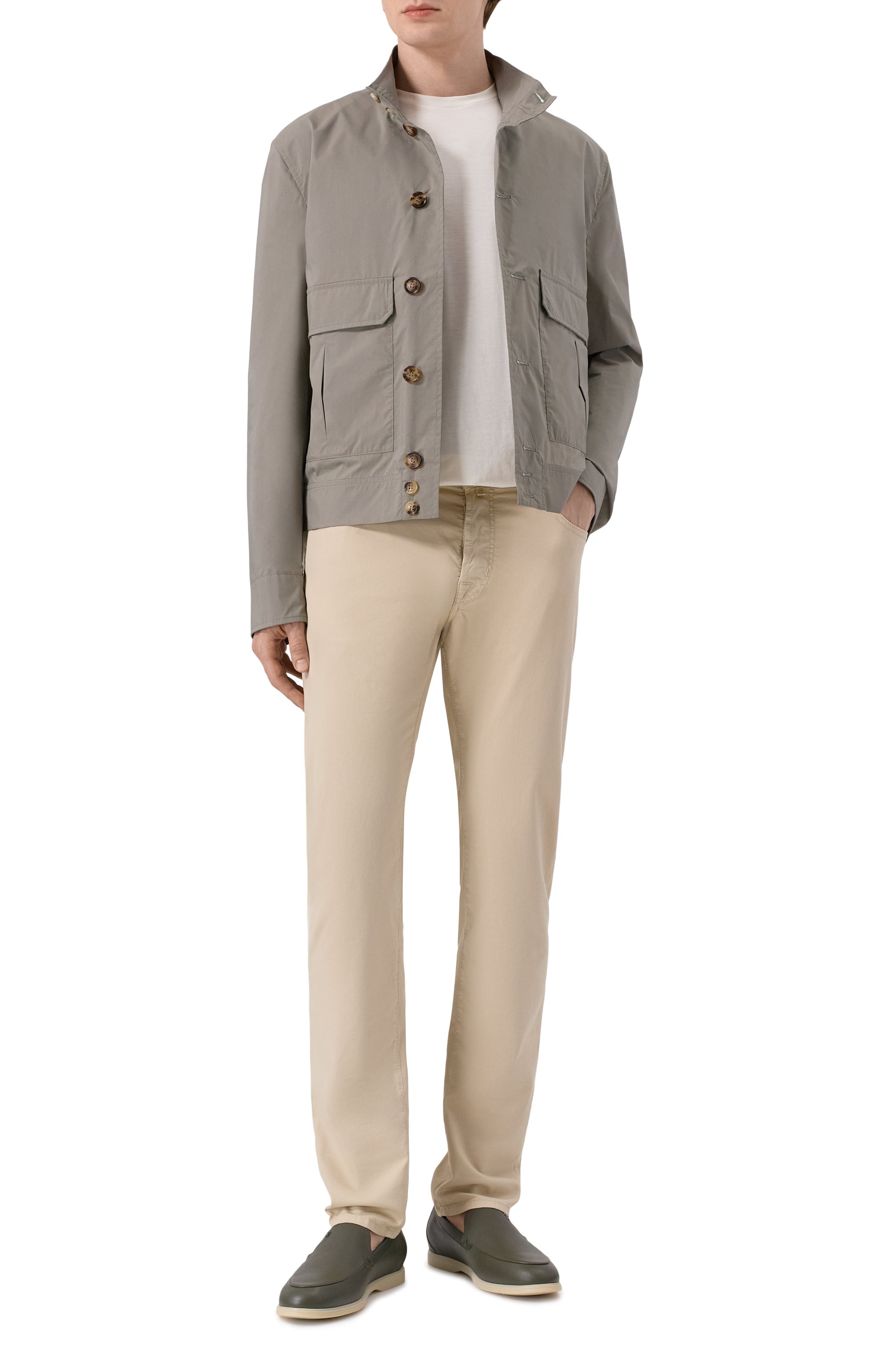 Кожаные лоферы STEFANO RICCI, арт. UC64_G2344/MRWY, фото 2