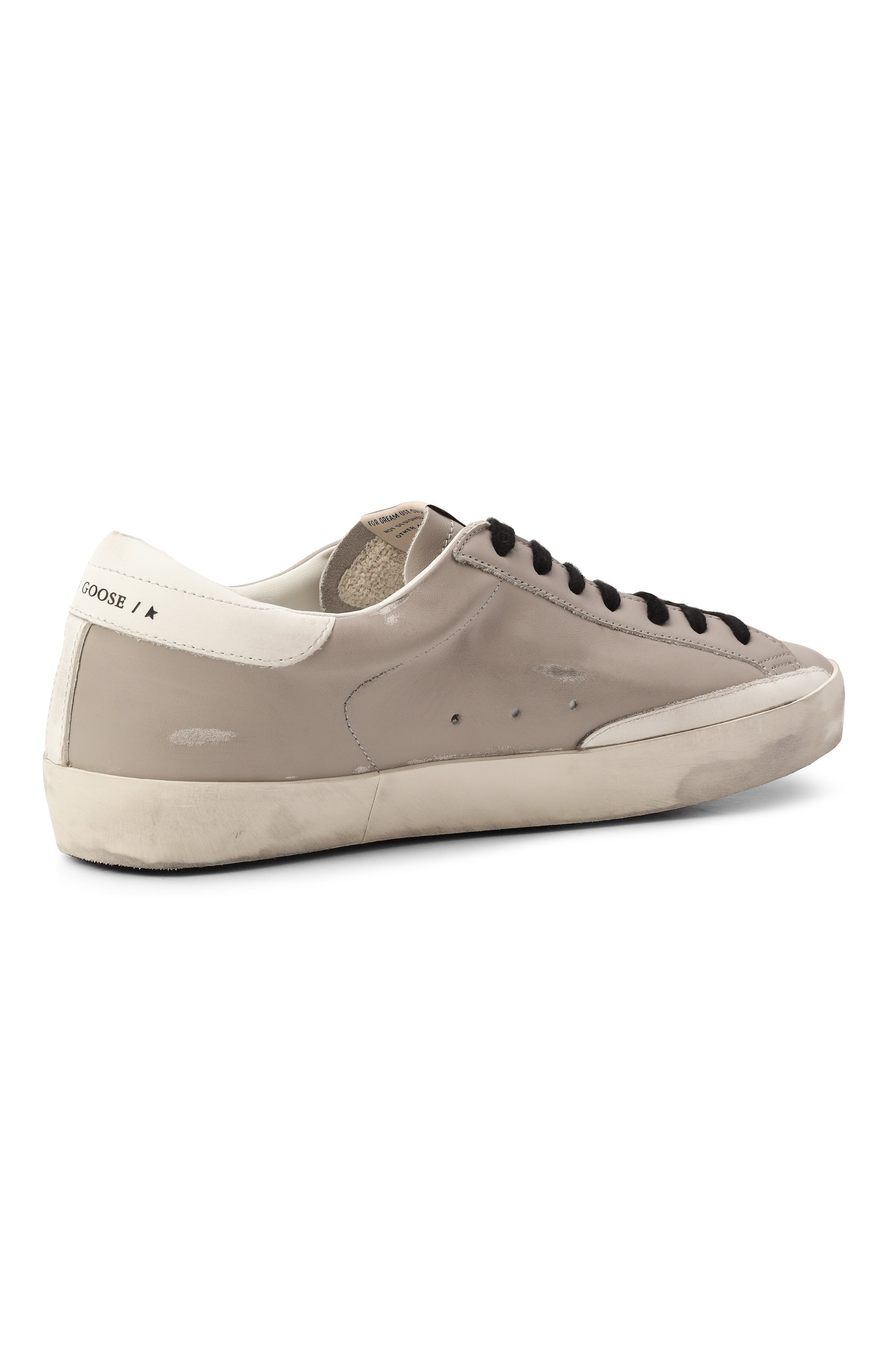 Кожаные кеды super star GOLDEN GOOSE DELUXE BRAND, арт. GMF00101.F007579, фото 5