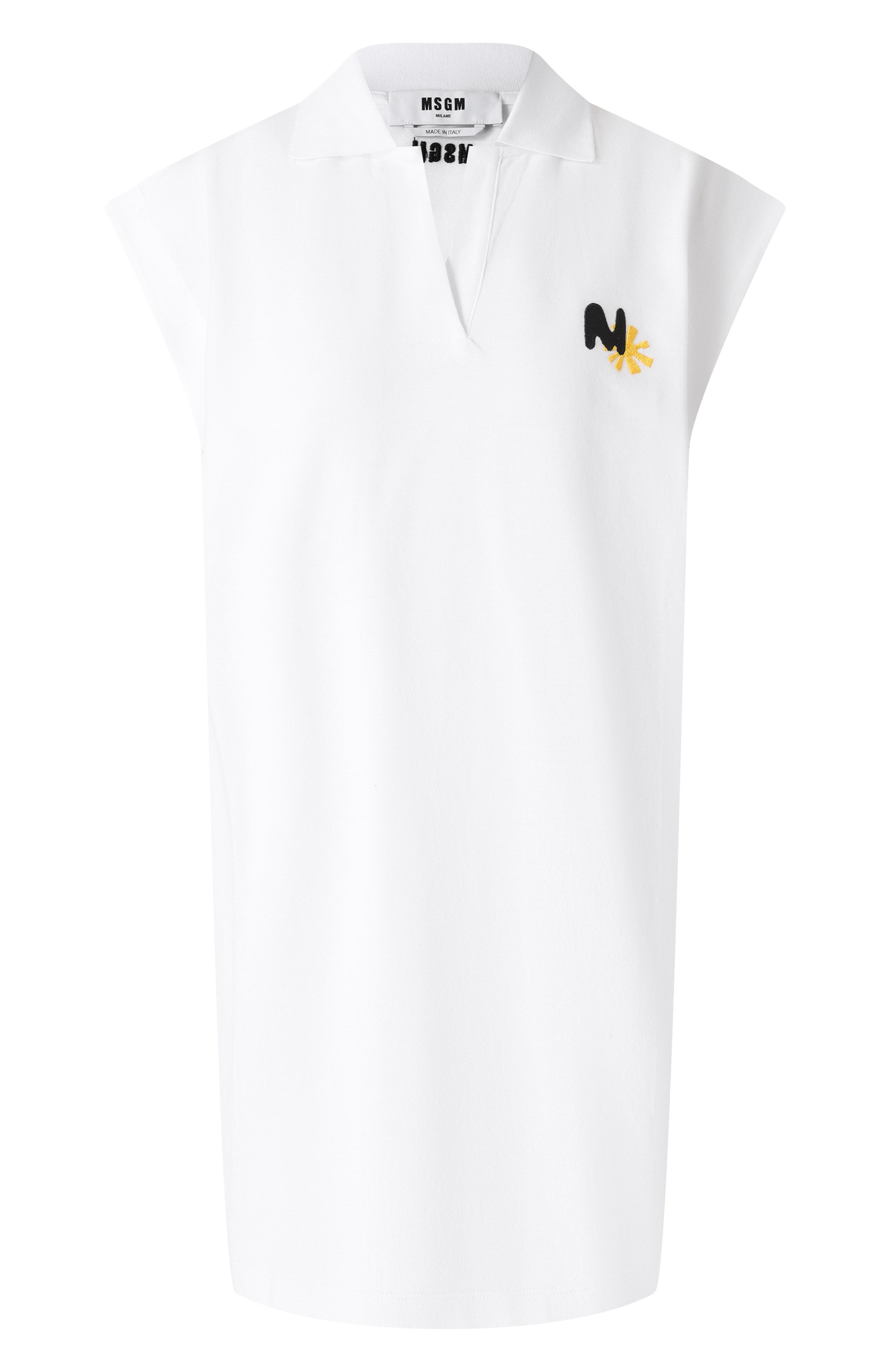 Хлопковое платье MSGM, арт. 3841MDA78/257137, фото 1