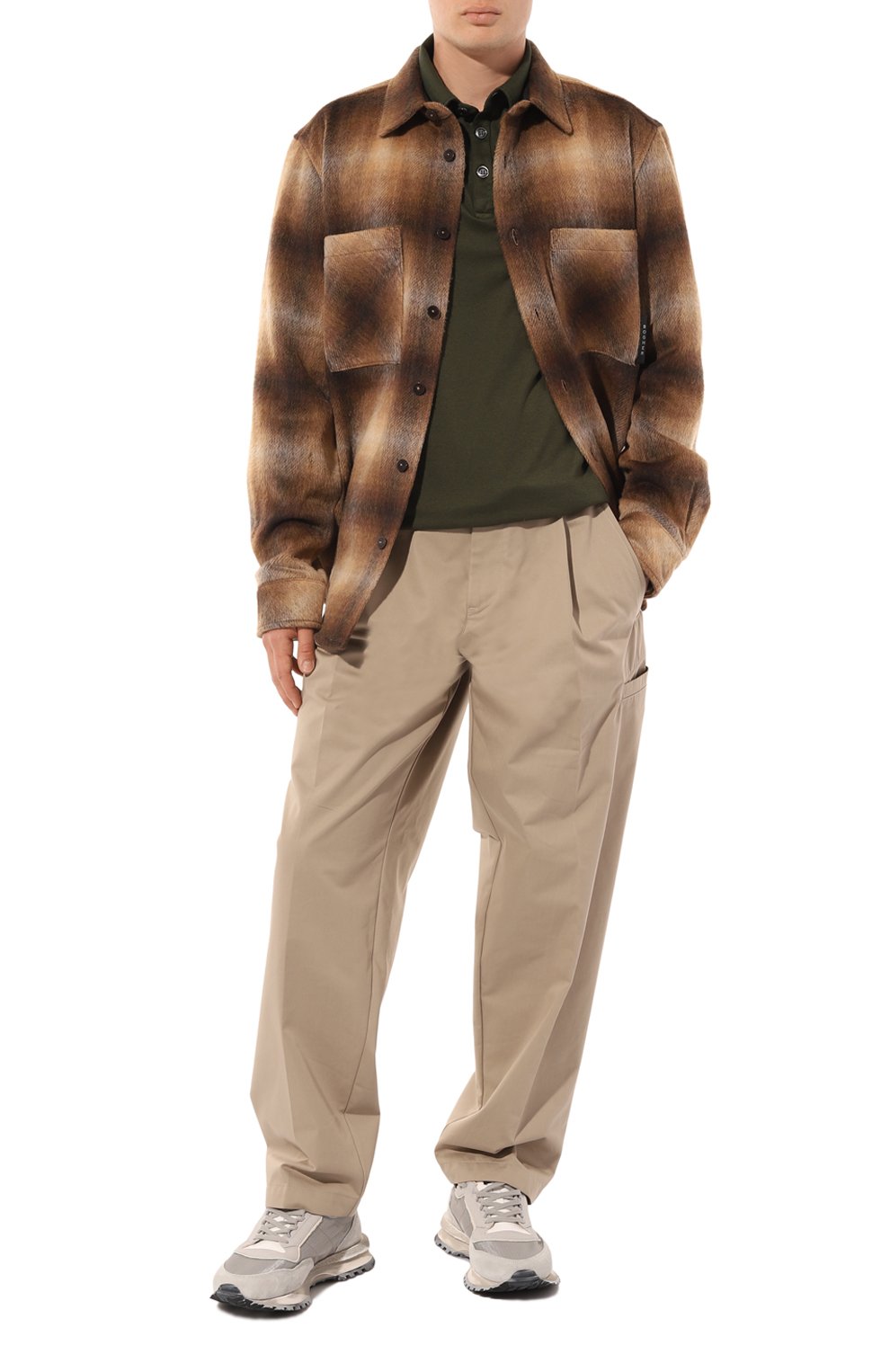 Поло из хлопка и кашемира KITON, арт. UMK0312, фото 2