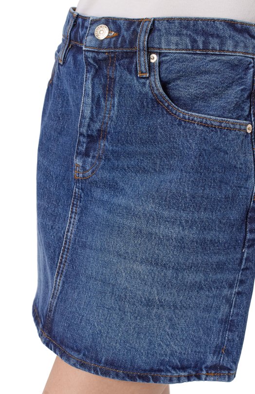 Джинсовая юбка The High Frame Denim 5010210/THE HIGH MINI Синий  5010210/THE HIGH MINI Фото 5