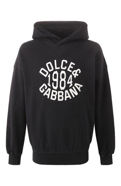 Мужской хлопковое худи DOLCE & GABBANA, арт. G9BFXT/G7N0Q