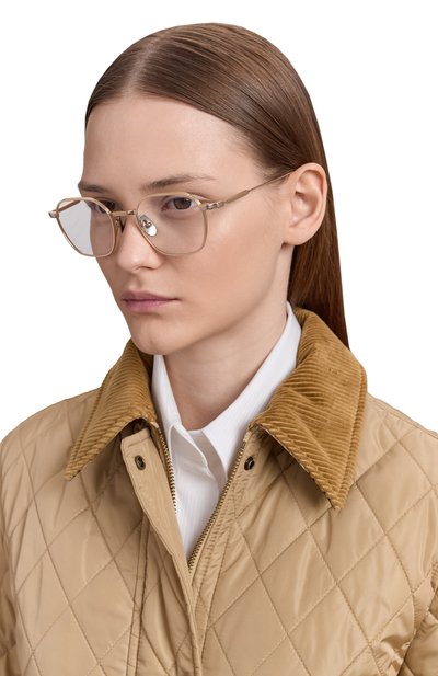 Оправа LUNETTERIE GENERALE золотого цвета по цене 64350 руб., арт. CAVALIER SEUL CHAMPAGNE RX, фото 3 Оправа LUNETTERIE GENERALE, арт. CAVALIER SEUL CHAMPAGNE RX, фото 3