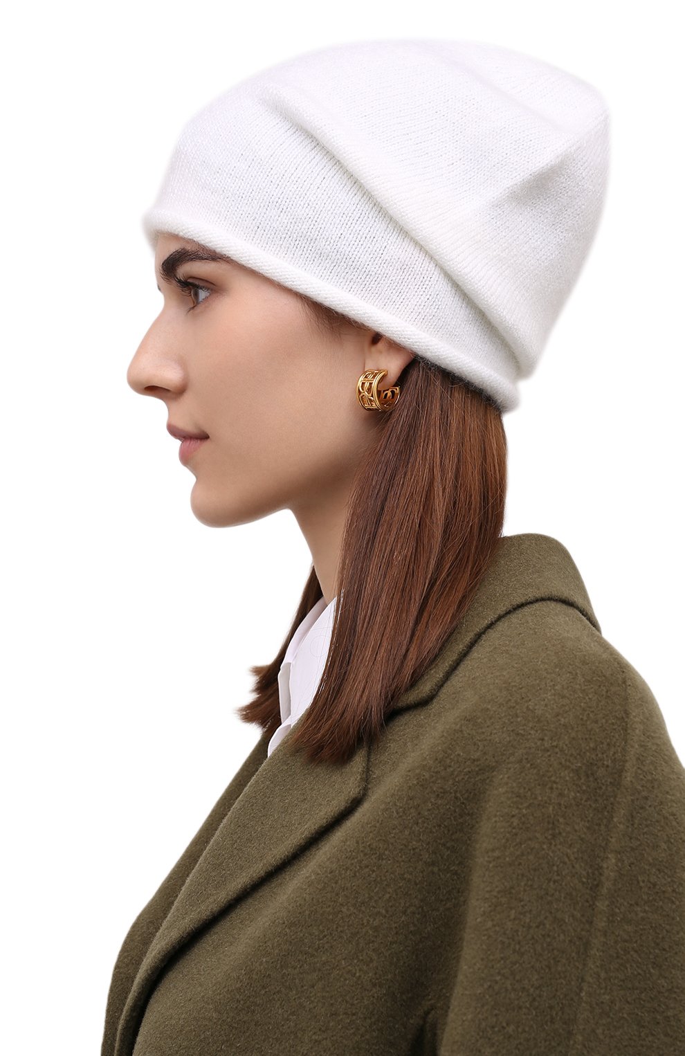 Шапка elodie CANOE белого цвета по цене 12230 руб., арт. 4001100, фото 2 Шапка elodie CANOE, арт. 4001100, фото 2