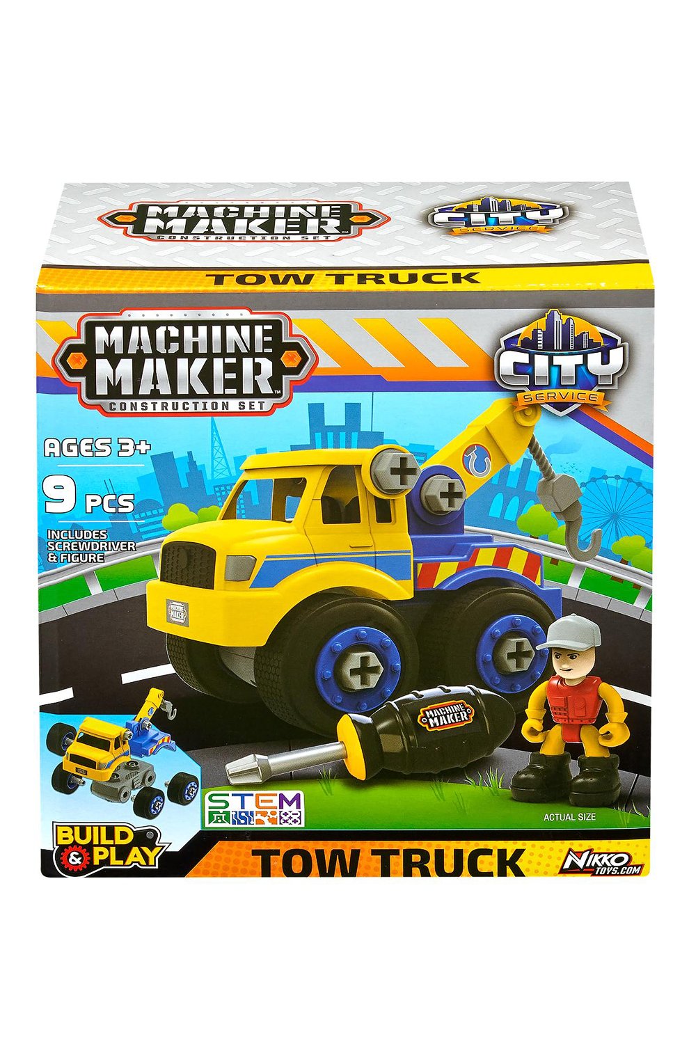 Машинка-конструктор эвакуатор NIKKO, арт. 40041, фото 4