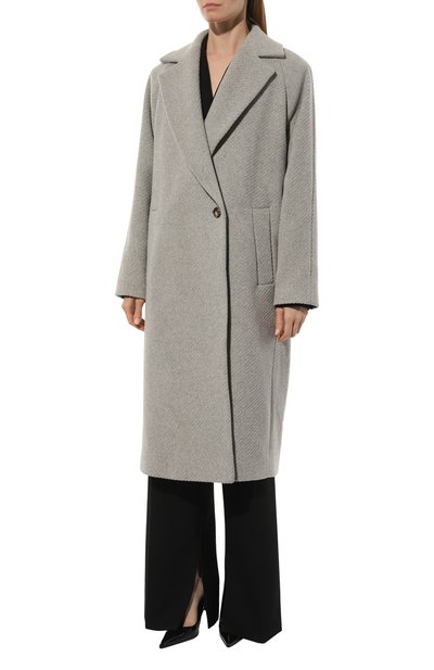 Шерстяное пальто BOSS, арт. 50519721, фото 3