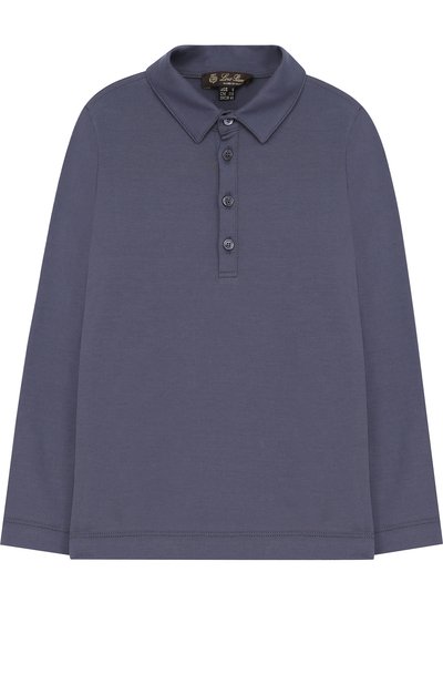 Хлопковое поло с логотипом бренда LORO PIANA, арт. FAG3926, фото 1