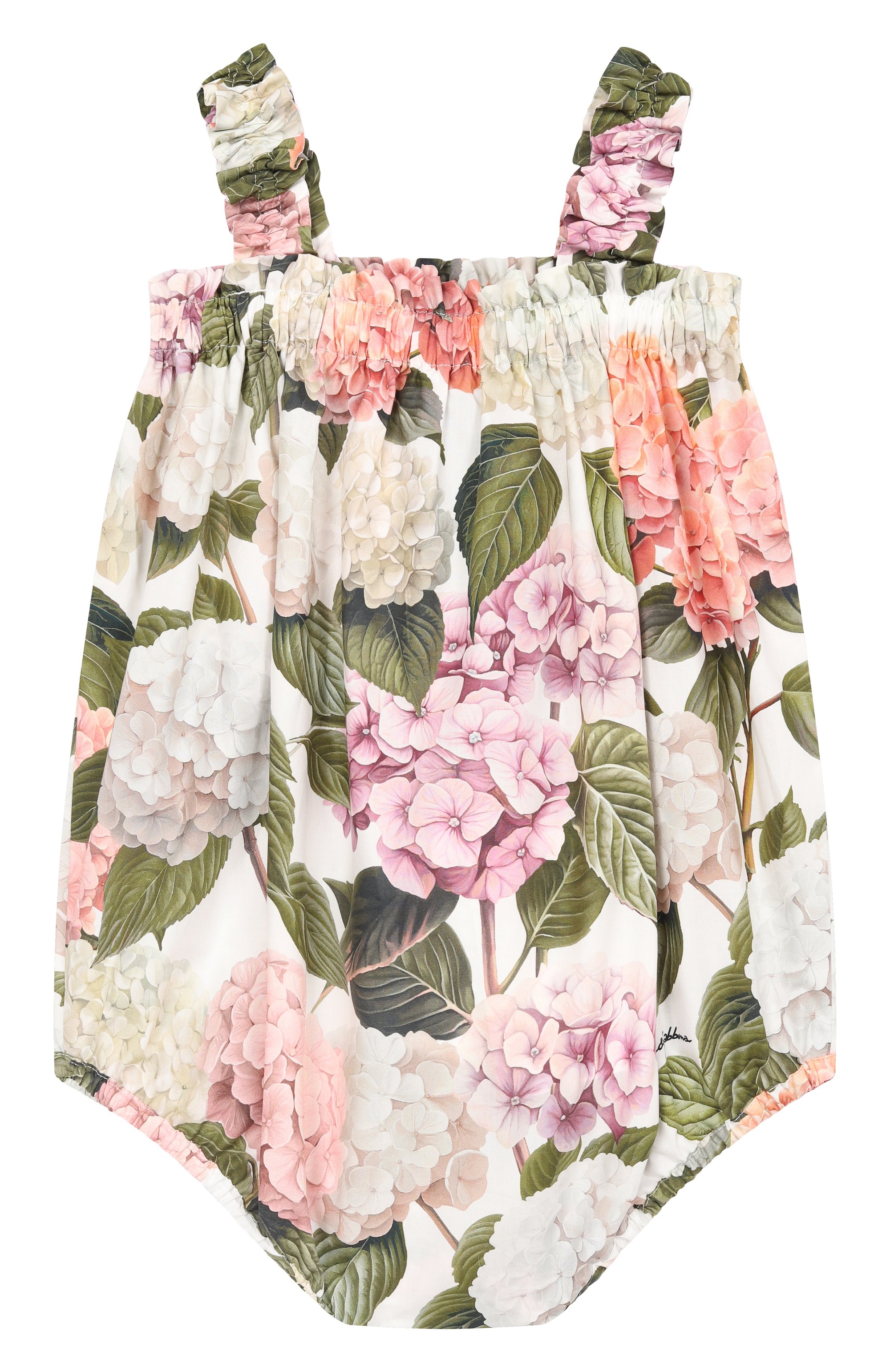 Хлопковое боди DOLCE & GABBANA разноцветного цвета по цене 35700 руб., арт. L22008/HS5UG, фото 2 Хлопковое боди DOLCE & GABBANA, арт. L22008/HS5UG, фото 2