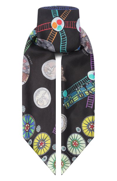 Женский шелковый платок метро GOURJI, арт. 91141537/315141172