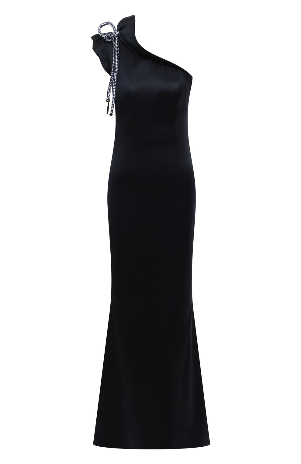 Шелковое платье GIORGIO ARMANI темно-синего цвета по цене 755000 руб., арт. 9WHVR018/T01AL, фото 1 Шелковое платье GIORGIO ARMANI, арт. 9WHVR018/T01AL, фото 1