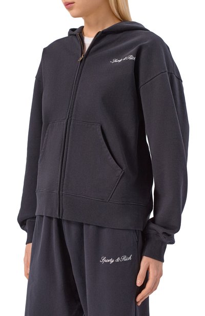 Хлопковая толстовка SPORTY AND RICH, арт. ST08860326BA01, фото 3