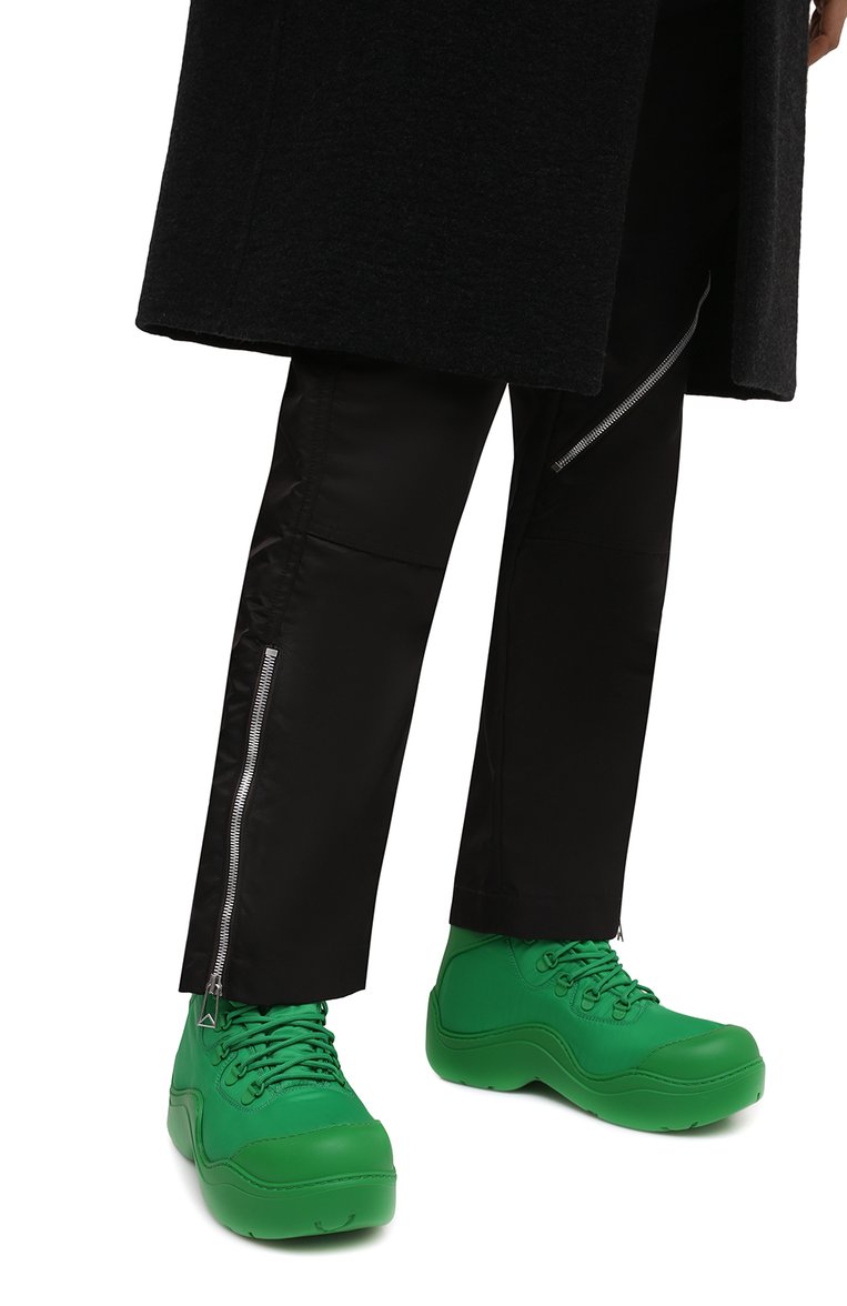 Текстильные ботинки puddle bomber BOTTEGA VENETA, арт. 667218/VBSD7, фото 1