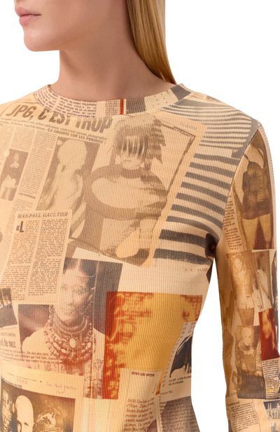 Хлопковое платье JEAN PAUL GAULTIER, арт. 26/01-W-DR104/J026P, фото 4