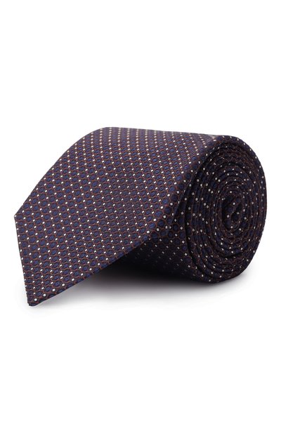 Мужской шелковый галстук CANALI, арт. 18/HJ04335
